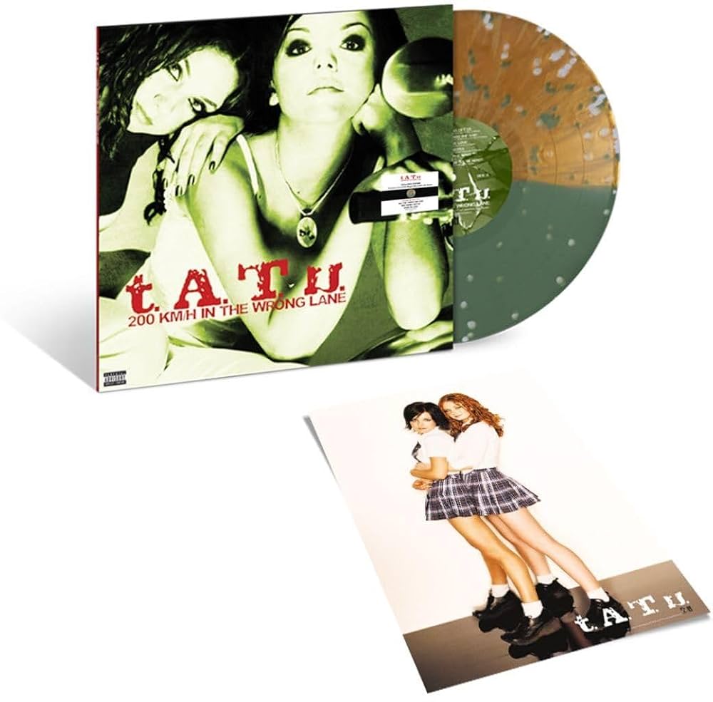 t.A.T.u. - 200 Km/H In The Wrong Lane [GOLD NUGGET SPLIT w/ GREEN VINYL]