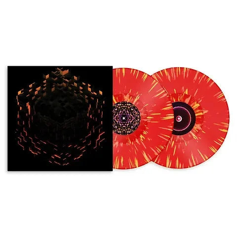 C418 - Minecraft Volume Beta (Red With Yellow Splatter [Fire Splatter])