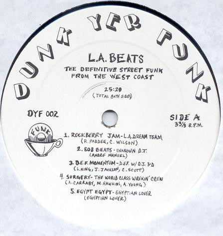 Various - L.A. Beats (The Definitive Street Funk From The West Coast)