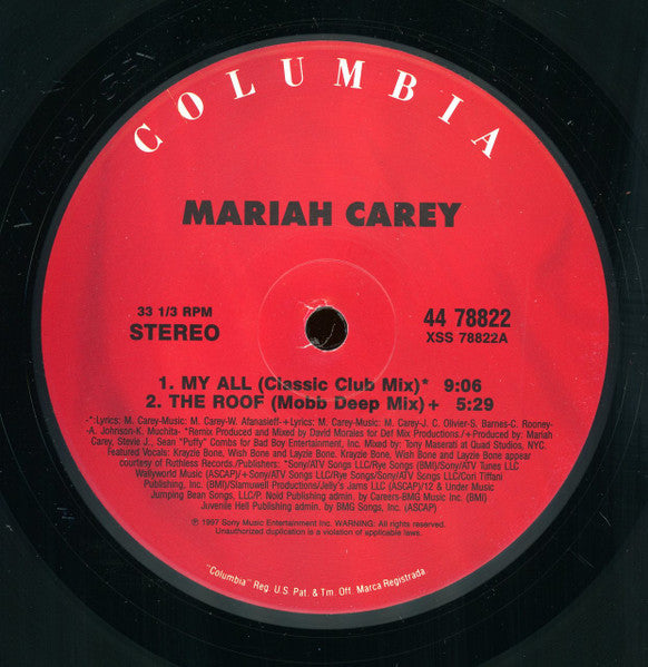 Mariah Carey - My All / Breakdown