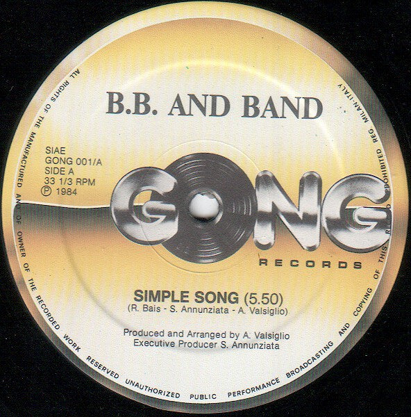 B.B. & Band - Simple Song