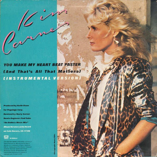 Kim Carnes - You Make My Heart Beat Faster (And That's All That Matters)
