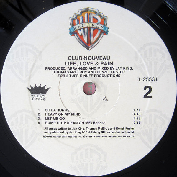 Club Nouveau - Life, Love & Pain