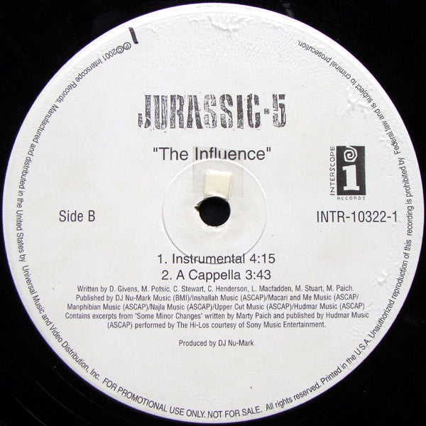 Jurassic 5 - The Influence