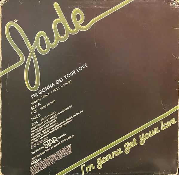 Jade (2) - I'm Gonna Get Your Love