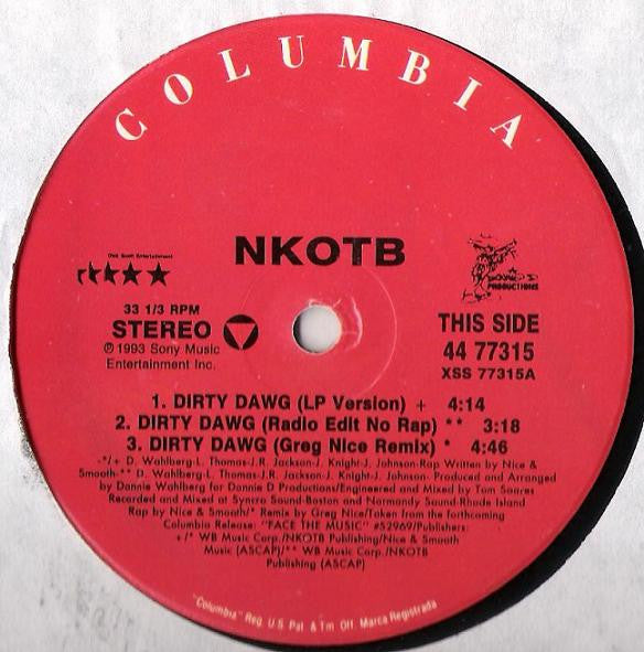 New Kids On The Block - Dirty Dawg
