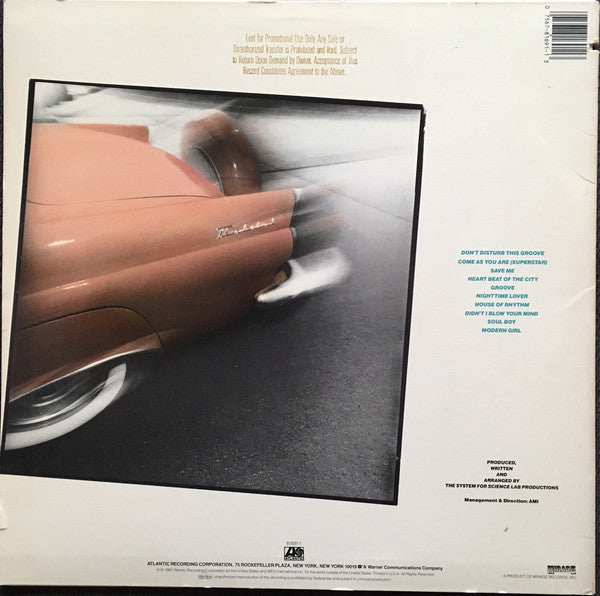 The System - Don't Disturb This Groove