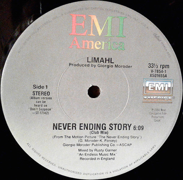 Limahl - The Never Ending Story