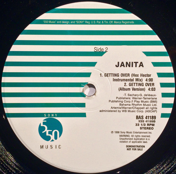 Janita - Getting Over
