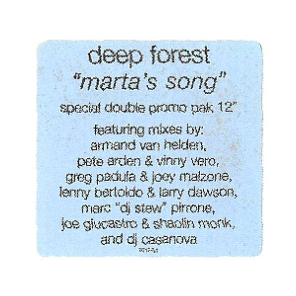 Deep Forest - Marta's Song