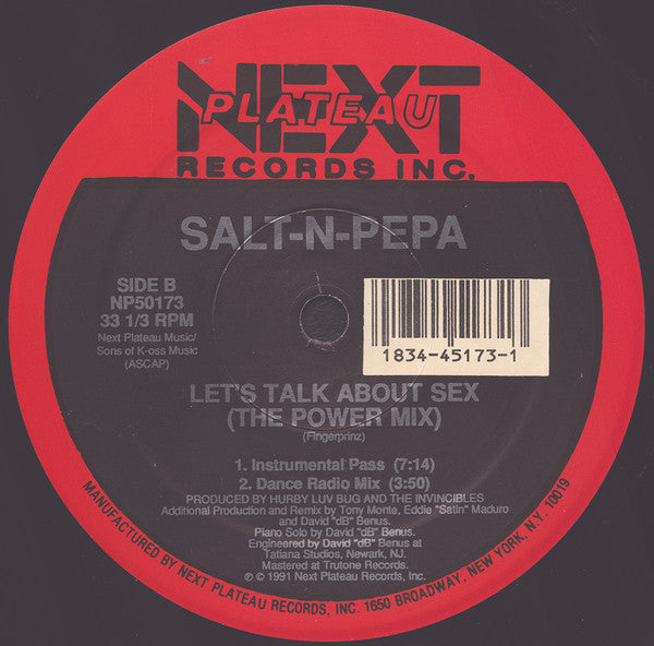 Salt 'N' Pepa - Let's Talk About Sex (The Power Mix)