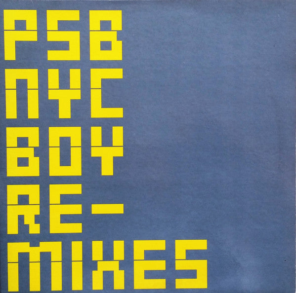 Pet Shop Boys - NYC Boy (Re-mixes)