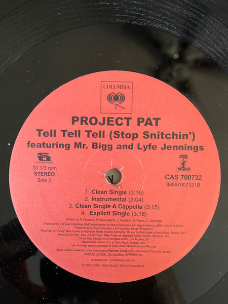 Project Pat - Raised In The Projects