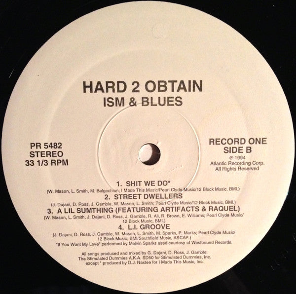 Hard 2 Obtain - Ism & Blues