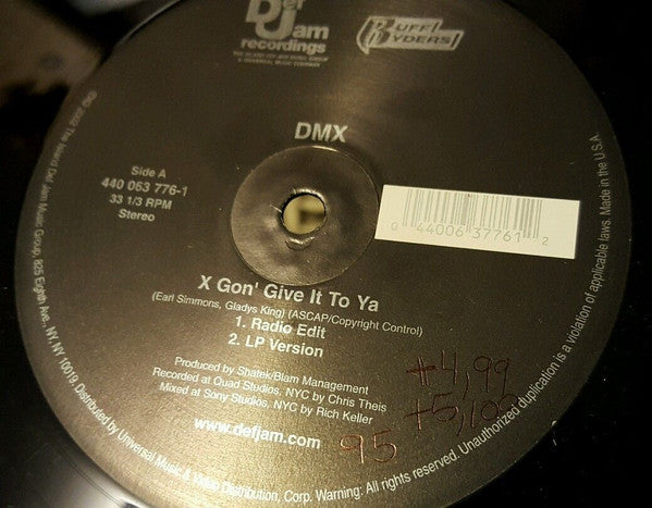 DMX - X Gon' Give It To Ya