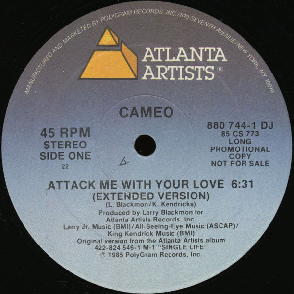 Cameo - Attack Me With Your Love
