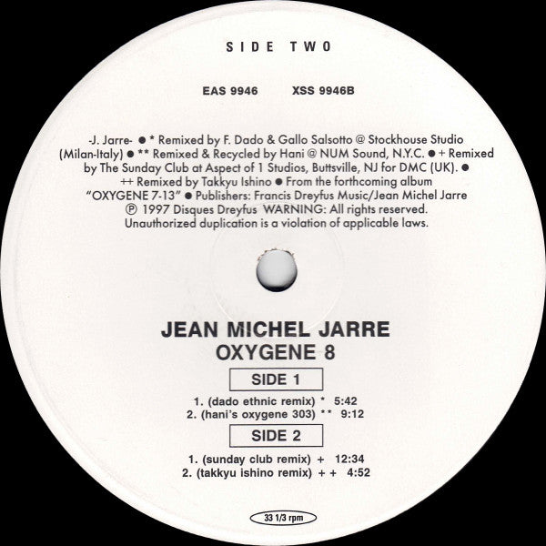 Jean-Michel Jarre - Oxygene 8