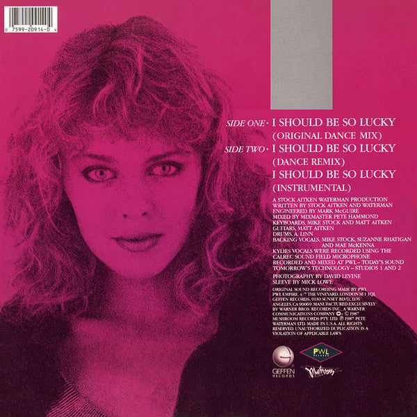 Kylie Minogue - I Should Be So Lucky