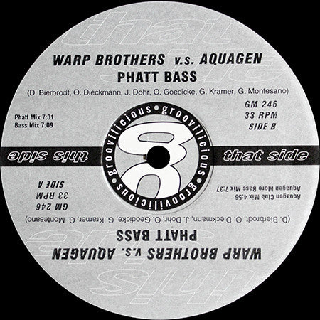Warp Brothers - Phatt Bass / We Will Survive