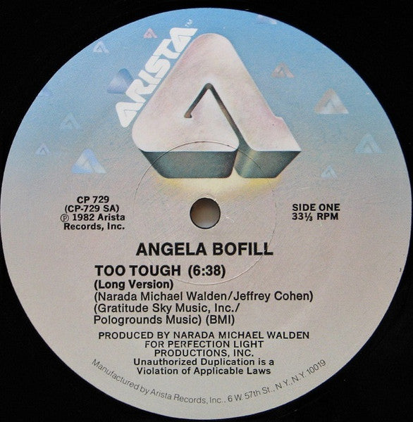 Angela Bofill - Too Tough