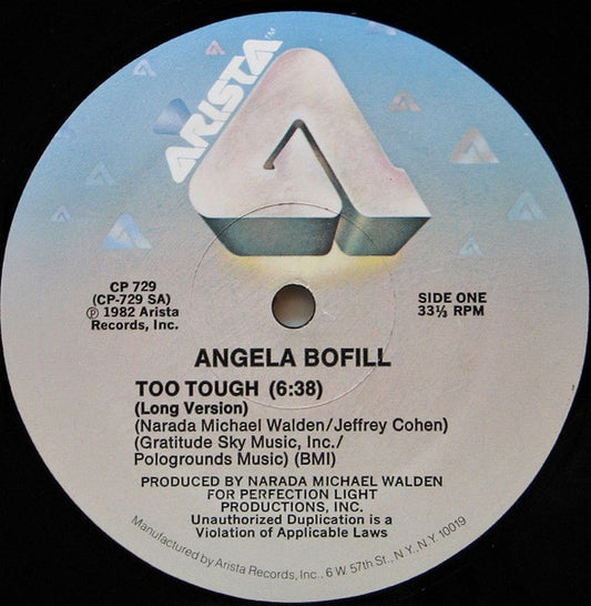 Angela Bofill - Too Tough