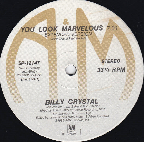 Billy Crystal - You Look Marvelous