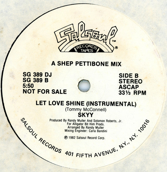 Skyy - Let Love Shine