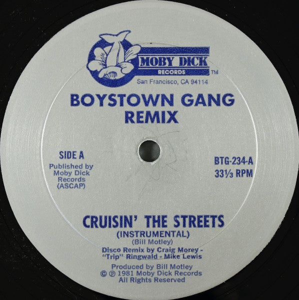 Boys Town Gang - Cruisin' The Streets (Remix)