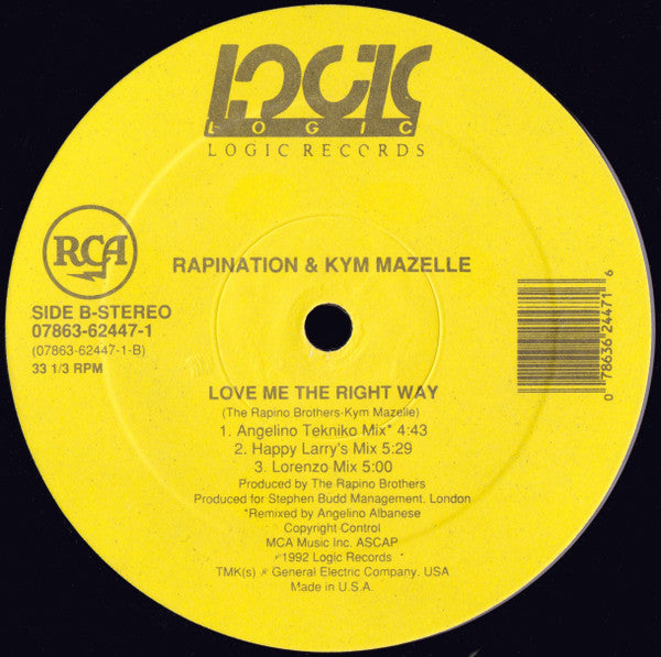 The Rapino Brothers - Love Me The Right Way