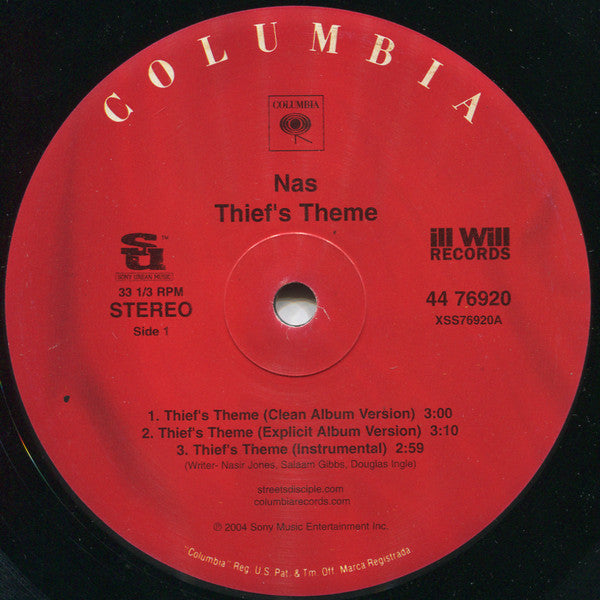 Thief's Theme / You Know My Style
