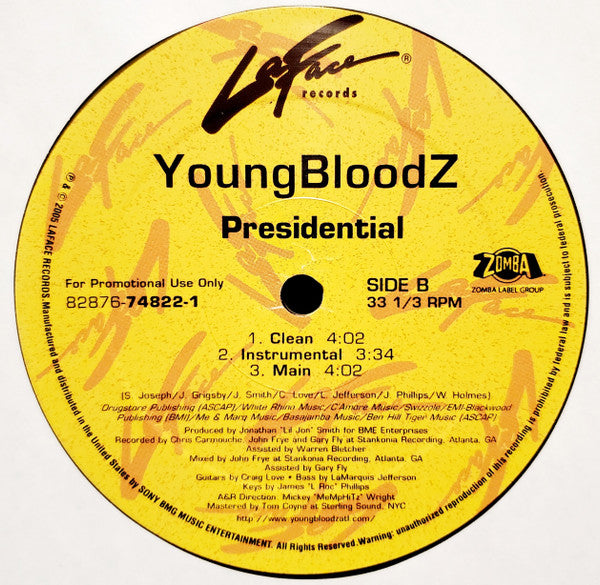 YoungBloodZ - Presidential (Tha Remix)