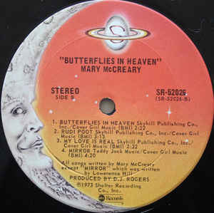 Mary McCreary - Butterflies In Heaven