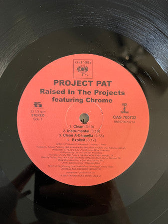 Project Pat - Raised In The Projects