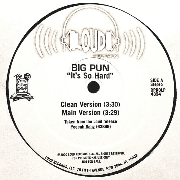 Big Punisher - It's So Hard