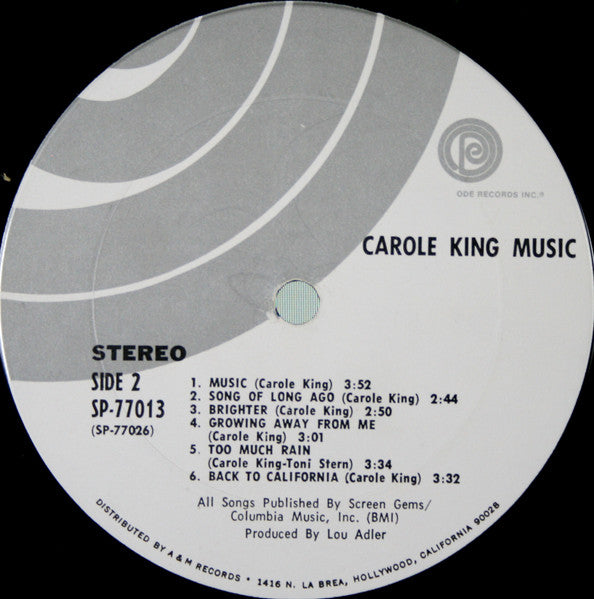 Carole King - Music