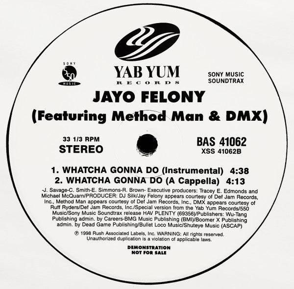 Jayo Felony - Whatcha Gonna Do