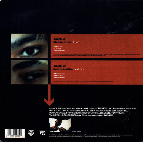 Medina Green - I See b/w Best Part