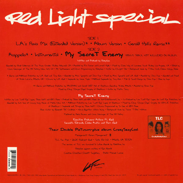 TLC - Red Light Special