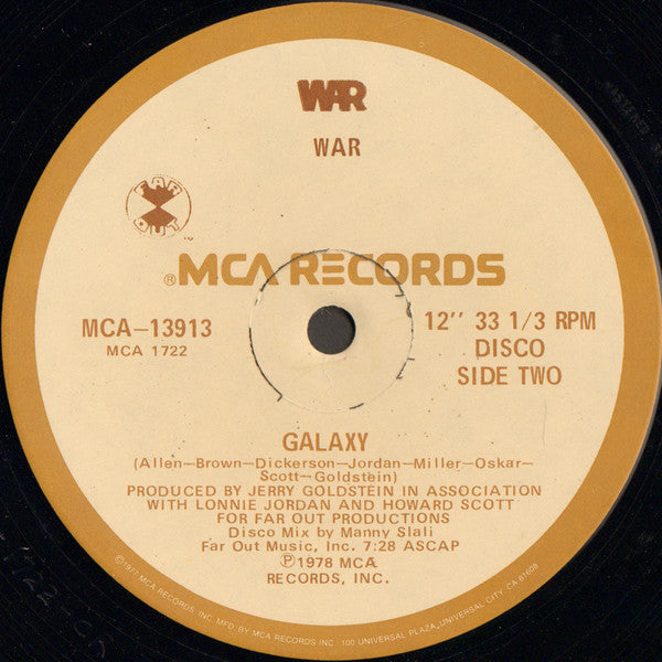 War - Good, Good Feelin' / Galaxy