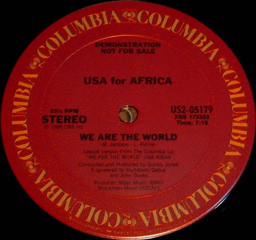 USA For Africa - We Are The World