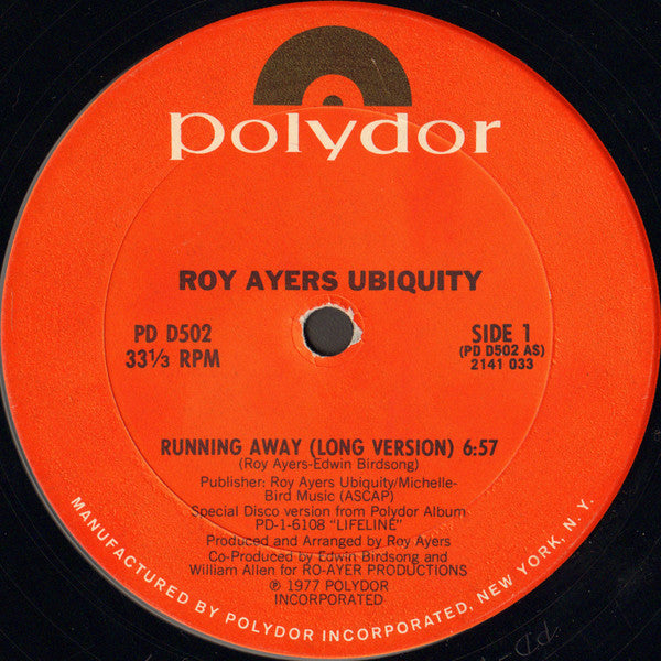Roy Ayers Ubiquity - Running Away