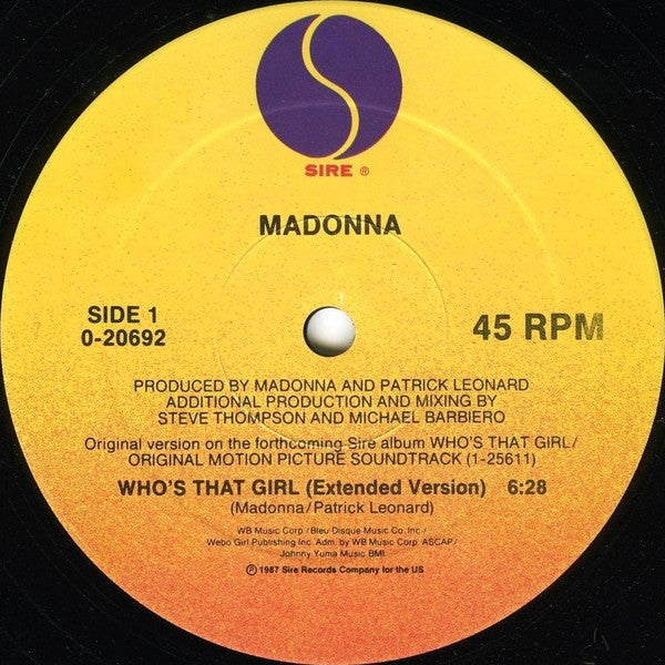 Who's That Girl
