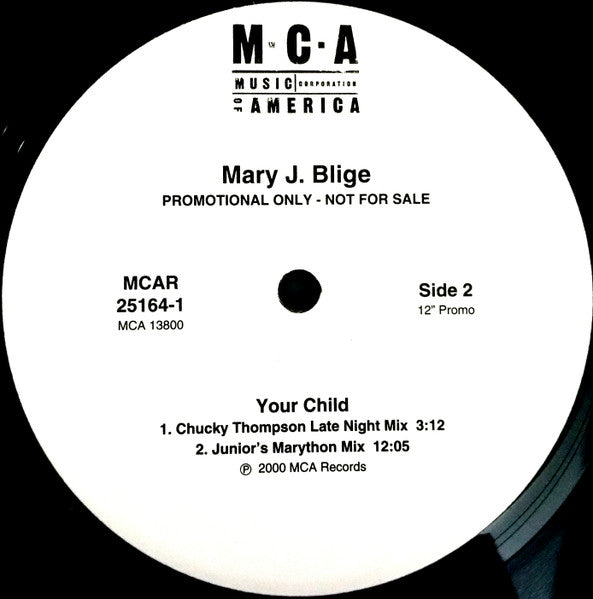 Mary J. Blige - Your Child (Mixes)