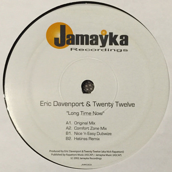 Eric Davenport - "Long Time Now" EP