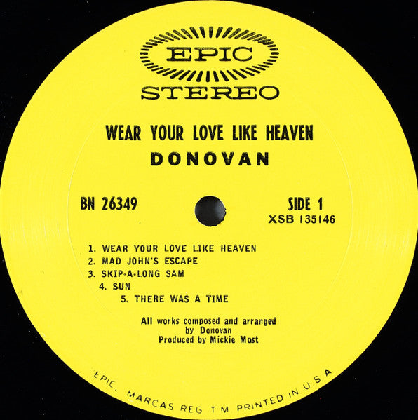 Donovan - Wear Your Love Like Heaven