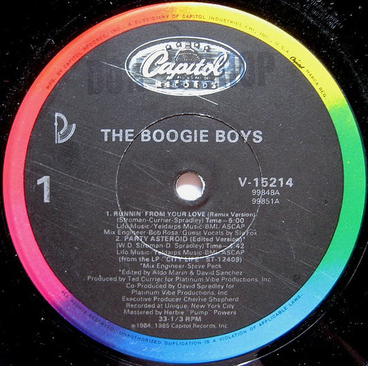 Runnin' From Your Love / Party Asteroid