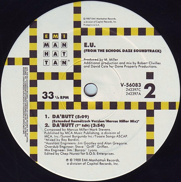 E.U. - Da Butt