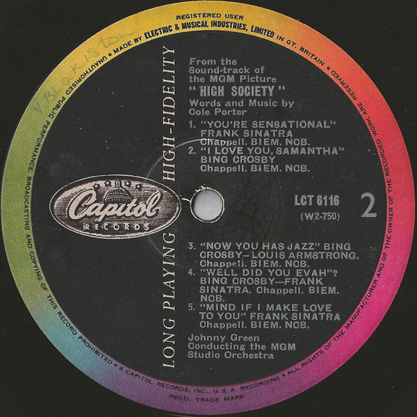 Various - High Society (Motion Picture Soundtrack)