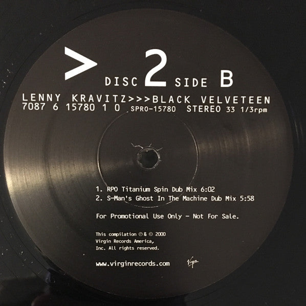 Lenny Kravitz - Black Velveteen