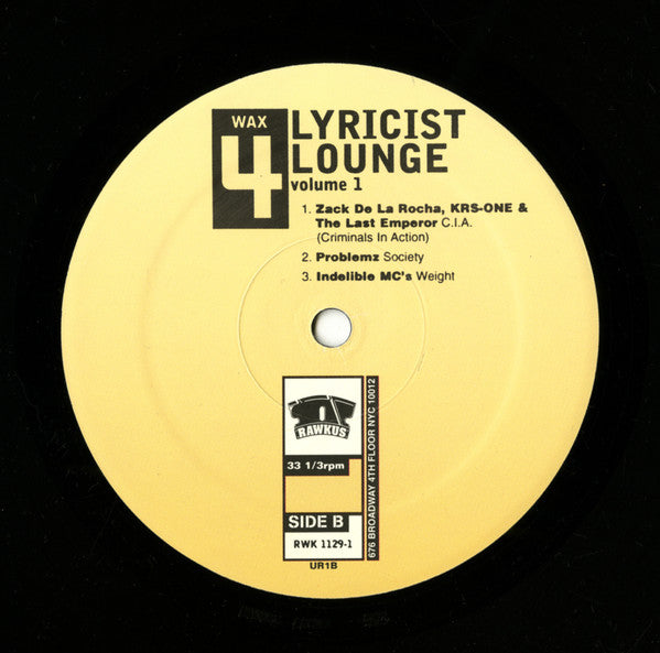Various - Lyricist Lounge (Volume One)